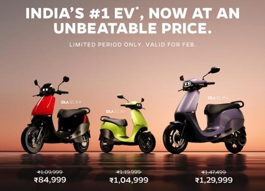 Ola electric bikes